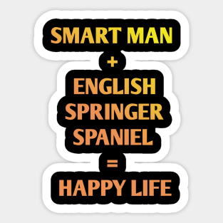English Springer spaniel Sticker